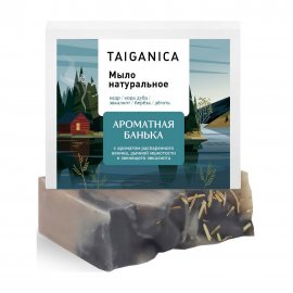 Taiganica Мыло натуральное Ароматная банька 90гр