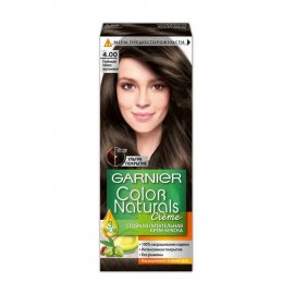 Garnier Color Naturals Крем-краска для волос 4.00 Глубокий темно-каштановый