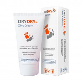 Dry Dry De Zinc Cream (Де Цинк Крем) Антиперспирант-крем при умеренном потоотделении 50мл