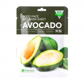 Pascucci Маска тканевая увлажняющая для лица Авокадо 23мл