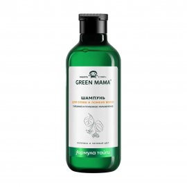 Green Mama Формула Тайги Шампунь для сухих и ломких волос Облепиха и липовый цвет 400мл