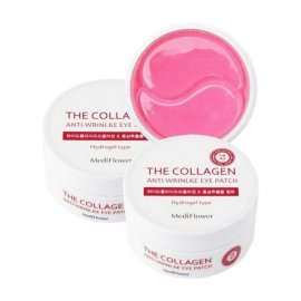 Medi Flower The Collagen Патчи для глаз гидрогелевые против морщин с коллагеном 60шт