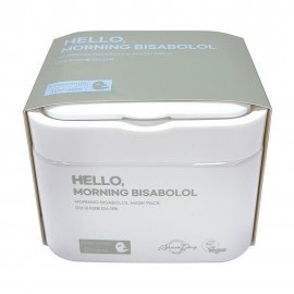 Grace Day Hello Morning Bisabolol  Маска тканевая успокаивающая для лица с бисабололом 30шт