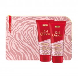 Pupa Набор Red Queen Extravagant Chypre Set Молочко для душа+Крем для тела+Косметичка