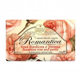 Nesti Dante Romantica Мыло Флорентийская Роза и Пион 250гр