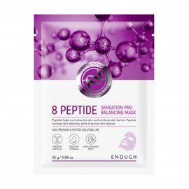 Enough Premium 8 Peptide Маска тканевая для лица с комплексом пептидов 25гр