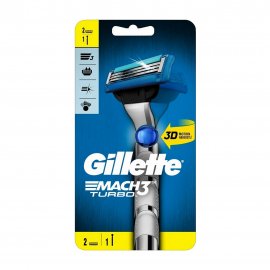 Gillette Men Mach3 Turbo 3D Станок бритвенный с 2 сменными кассетами