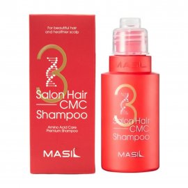 Masil 3 Salon Hair CMC Шампунь восстанавливающий с аминокислотами