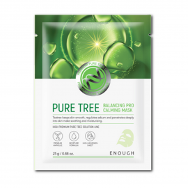 Enough Premium Pure Tree Маска тканевая для лица с экстрактом чайного дерева 25мл