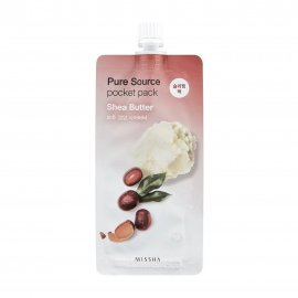 Missa Pure Source Pocket pack Маска кремовая ночная с маслом ши