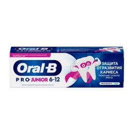 Oral-B Pro-Junior 6-12 Паста зубная Мягкий вкус 75мл