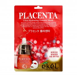 Ekel Маска тканевая для лица Placenta 25мл