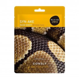 Consly Daily Solution Маска тканевая с пептидом Syn-Ake 25мл