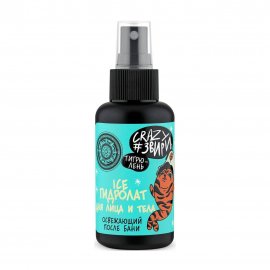 Natura Siberica Crazy #звири Тигрюлень Тоник-гидролат для лица и тела Ice Освежающий после бани 100м