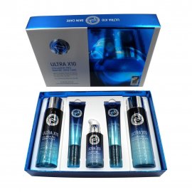 Enough Premium Collagen Ultra X10 Skin Care Набор из 5 средств для лица 130мл+130мл+30мл+30мл+30мл