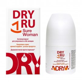 Dry Ru Sure Woman (Ру Шуэ Вуман) Антиперспирант-ролик для уверенных в себе женщин 50мл