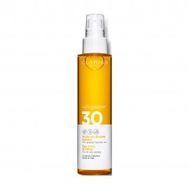 Clarins Solaire Масло-спрей солнцезащитное для тела и волос 150мл