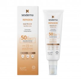 Sesderma Repaskin (Репаскин) Средство солнцезащитное тональное для лица с нежностью шелка SPF50 50мл