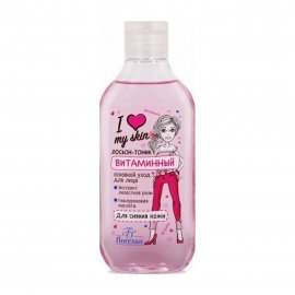 Floresan I Love My Skin Лосьон-тоник витаминный для сияния кожи лица 300мл