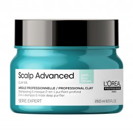 L'oreal Professionnel Scalp Advanced Шампунь-маска 2в1 для кожи головы склонной к жирности 250мл