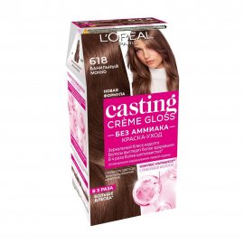 L'Oreal Paris Casting Creme Gloss Краска для волос 618 Ванильный мокко