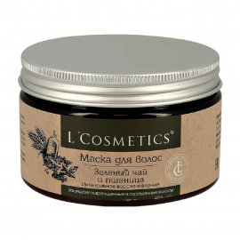 L'Cosmetics Маска для волос Зеленый чай и пшеница 250мл