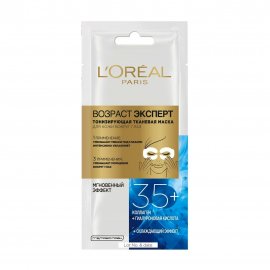 L'Oreal Paris Возраст Эксперт Маска тканевая для кожи вокруг глаз 35+