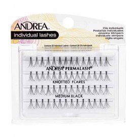 Andrea Individual Perma Lash Flair Medium Black Пучки ресниц узелковые средние