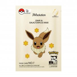 JMSolution Pokemon Маска тканевая для сияния кожи лица с галактомисисом Galactomyces 30мл