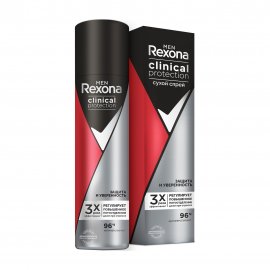 Rexona Men Clinical Protection Дезодорант-антиперспирант спрей Защита и уверенность 150мл