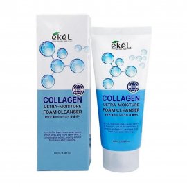Ekel Ultra-Moisture Пенка для умывания с коллагеном