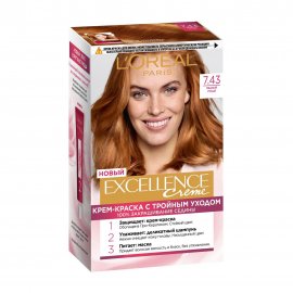 L'Oreal Paris Excellence Краска для волос 7.43