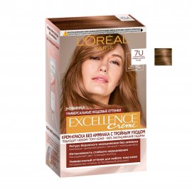 L'Oreal Paris Excellence Universal Nudes Краска для волос 7U Универсальный русый