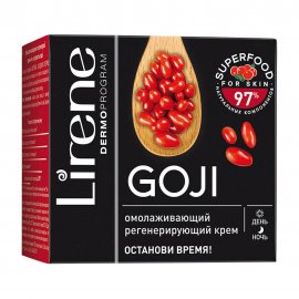 Lirene Superfood For Skin Крем для лица День и ночь омолаживающий Goji 50мл