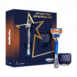 Gillette Men Fusion5 Набор Бритва с 1 сменной кассетой+Чехол для кассеты