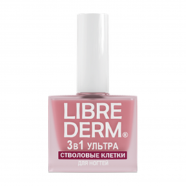 Librederm Nail Care Лак 3в1 Ультра 10мл