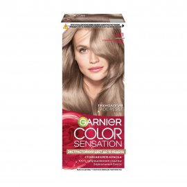 Garnier Color Sensation Роскошь цвета Крем-краска для волос 8.11 Ультрапепельный блонд