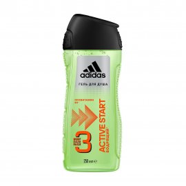 Adidas Active Start 3в1 Гель для душа 250мл