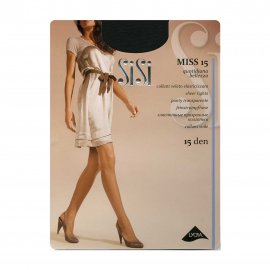 Sisi Колготки Miss 15 den 4-L Черный
