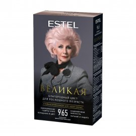 Estel Великая Крем-краска стойкая для седых волос 9/65 Блондин фиолетово-красный