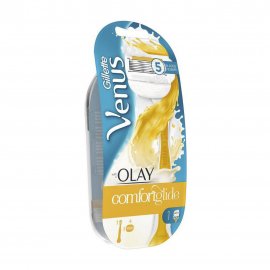 Gillette Venus&Olay Станок бритвенный с 1 сменной кассетой