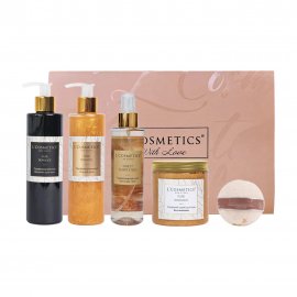 L'Cosmetics Ma Cherie Набор Pure Romance Молочко+Гель для душа+Мист+Скраб+Шар бурлящий