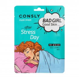 Consly Bad Girl Маска тканевая После тяжелого дня 23мл