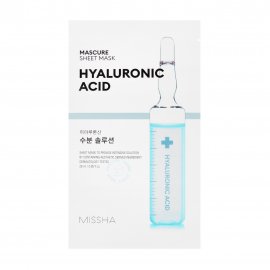 Missha Mascure Маска тканевая увлажняющая для сухой кожи лица Hyaluron Acid 28мл