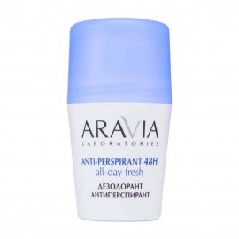 Aravia Laboratories Дезодорант-антиперспирант ролик Свежесть целый день 48часов 50мл