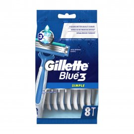 Gillette Men Blue Simple 3 Станок одноразовый 8шт