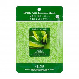 Mijin Essence Маска тканевая для лица Fresh Aloe 23гр