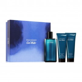 Davidoff Men Cool Water Набор Туалетная вода 125мл+Гель для душа 75мл+Бальзам после бритья 75мл
