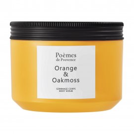 Poemes De Provence Orange&Oakmoss (Апельсин и дубовый мох) Скраб парфюмированный для тела 300мл