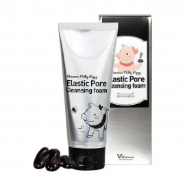 Elizavecca Milky Piggy Elastic Pore Маска-пенка черная для умывания и очищения пор 120мл